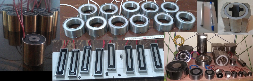 آهنربای برقی نگهدارنده القایی گرد و مستطیل